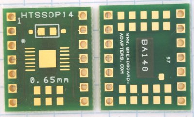 BAdapter's tweet photo. Adapter for prototyping with SMD devices in HTSSOP14 package
https://t.co/JD2oo7dGBt https://t.co/XSjmmkqHHw