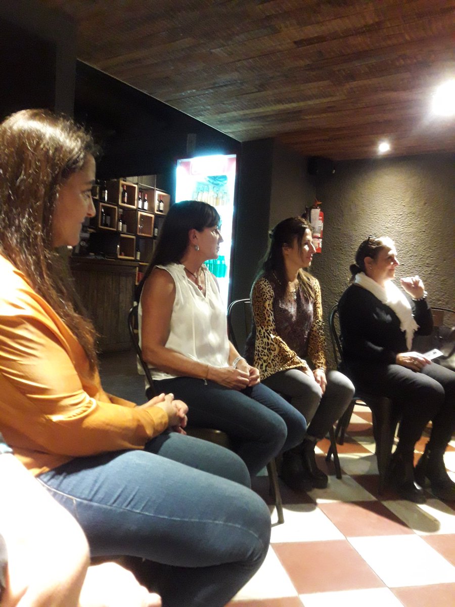 LouMariaHG's tweet photo. Un placer compartir este encuentro entre mujeres, en la seccional 14 @SoherElSukaria  @TerreEugenia @anagalli2 @patriciabotta2 @Sofiabrambilla https://t.co/hqr5B6UDaF