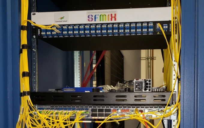 Image from SF Internet Exchange (@sfmix)