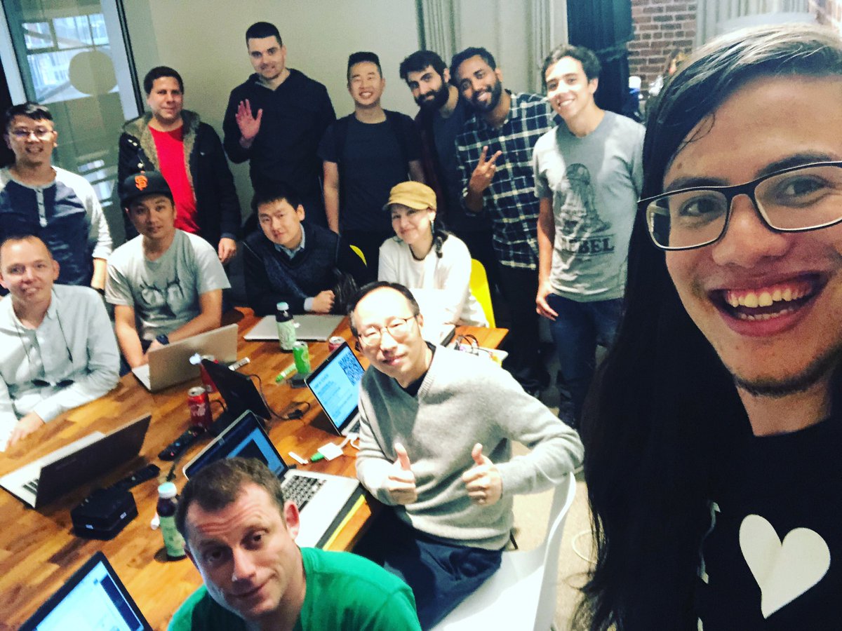 erickwendel_'s tweet photo. Ooooooh and we’ve done! It was a greeeeat experience! The communities are always the same! I love it ❤️❤️❤️❤️

#mvpbr #googledevexpert #crowd #speaker #sfnode #nodeschool #nodejs @nodeschoolsf https://t.co/KkvJwE3Kk7