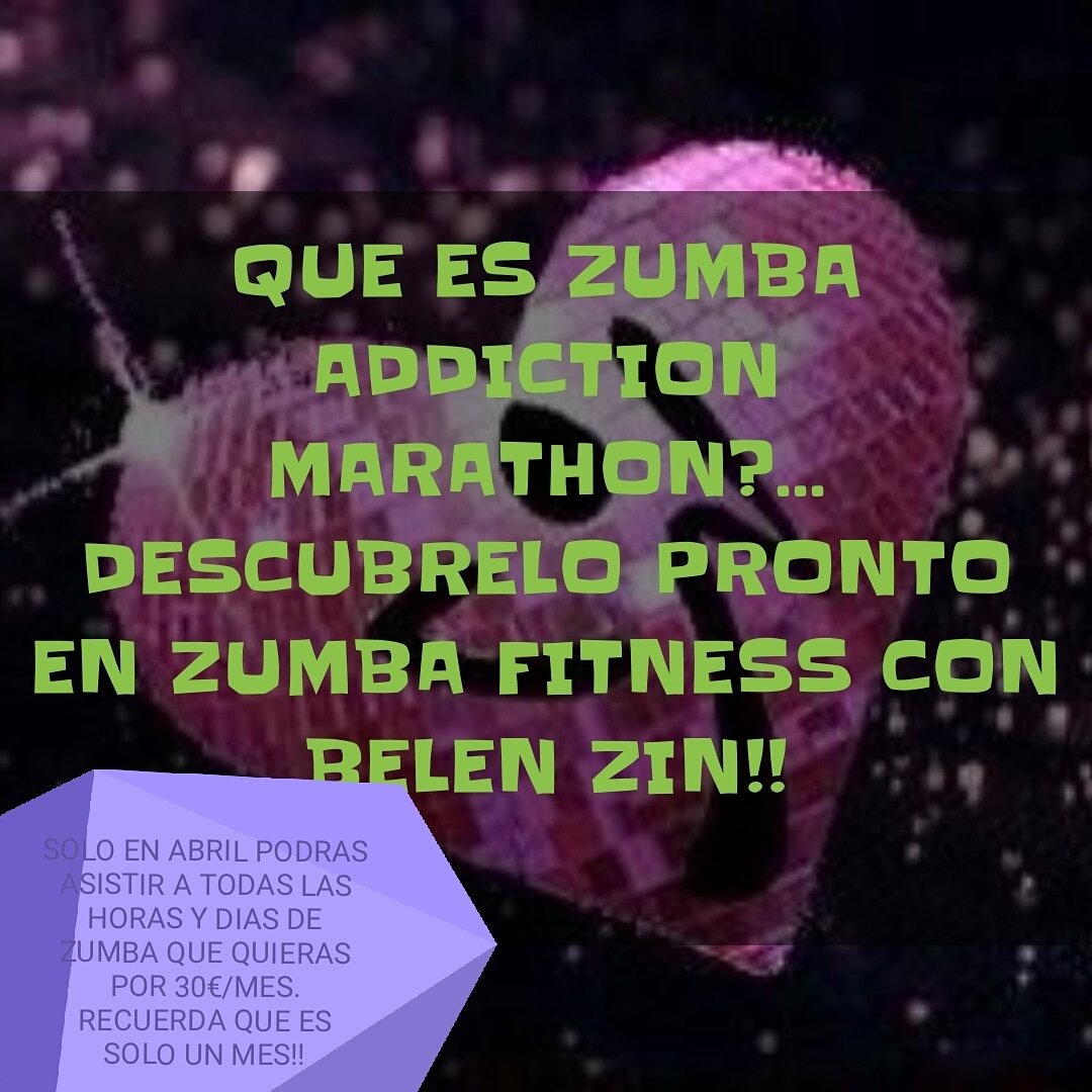 Beli27111827's tweet photo. @CachonVegc  ABRIL CON CLASES ESPECTACULARES CON ZUMBA FITNESS Y CORE...Y OFERTON DEL BUENO https://t.co/SHoixgPFtv