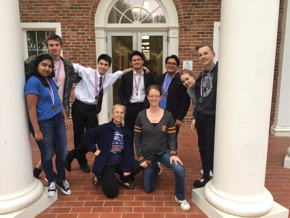 HighUil's tweet photo. 2nd place speech and debate team! https://t.co/48dWXM0c1I