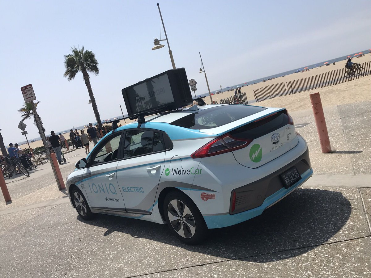 Sign-up? Free 
Fuel? Free. 
First 2 hours? Free
Having endless adventures with a 30 mile driving radius, and zero emissions the entire way? PRICELESS. #freecarrental #waive #comeridethewaive