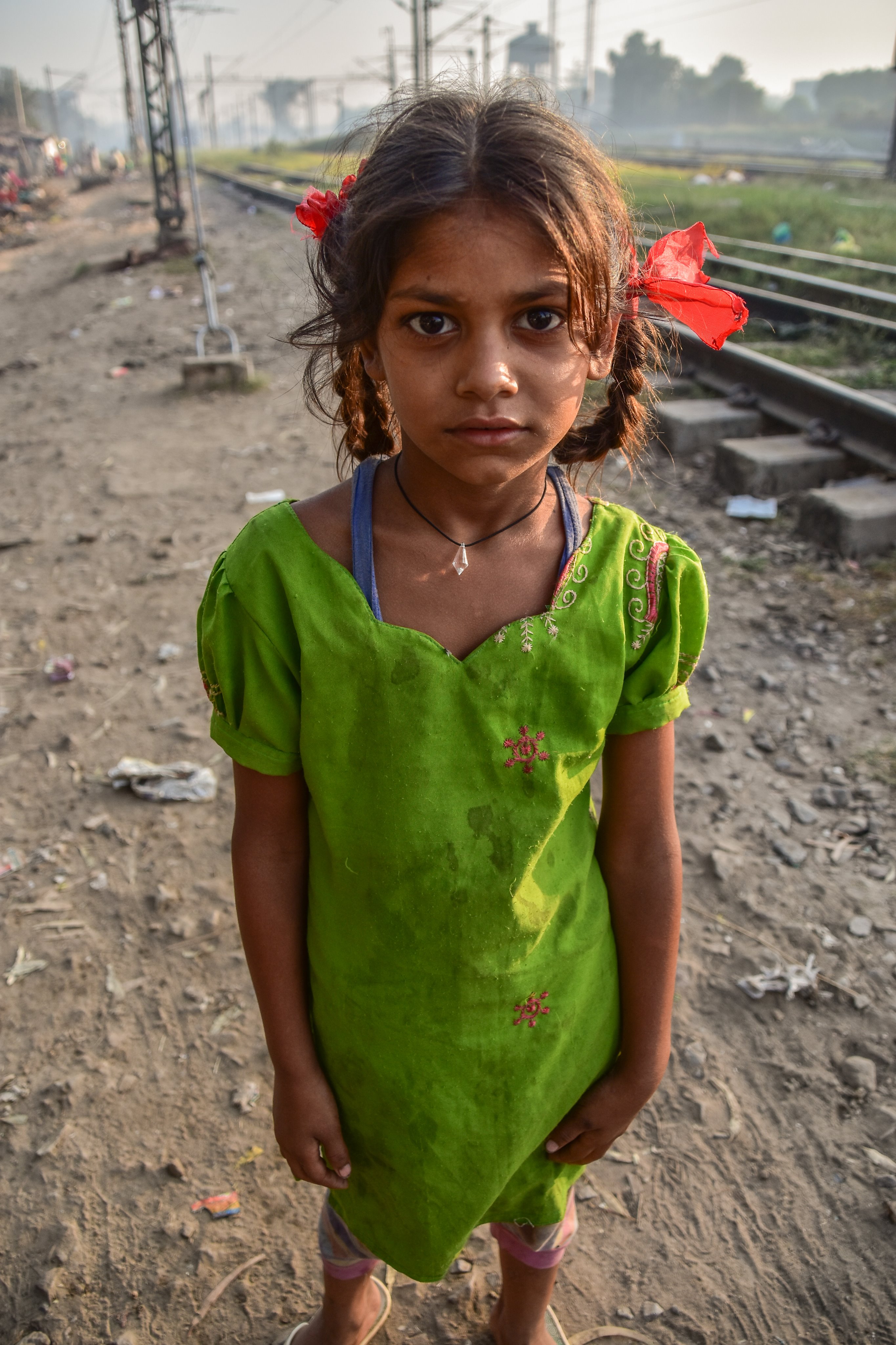 インド　子供　女の子 