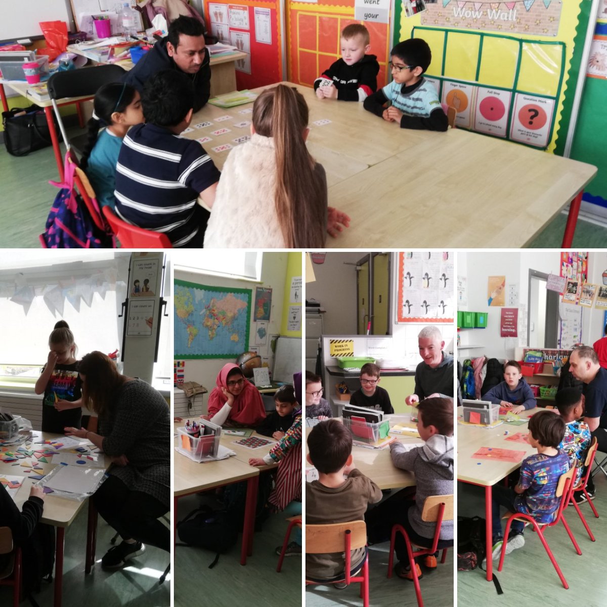 1stErica's tweet photo. Every Wednesday we have some of our parents in for Maths for fun. They play great games with us and it's loads of fun. Here are some pictures. https://t.co/cyxr2zkdOb