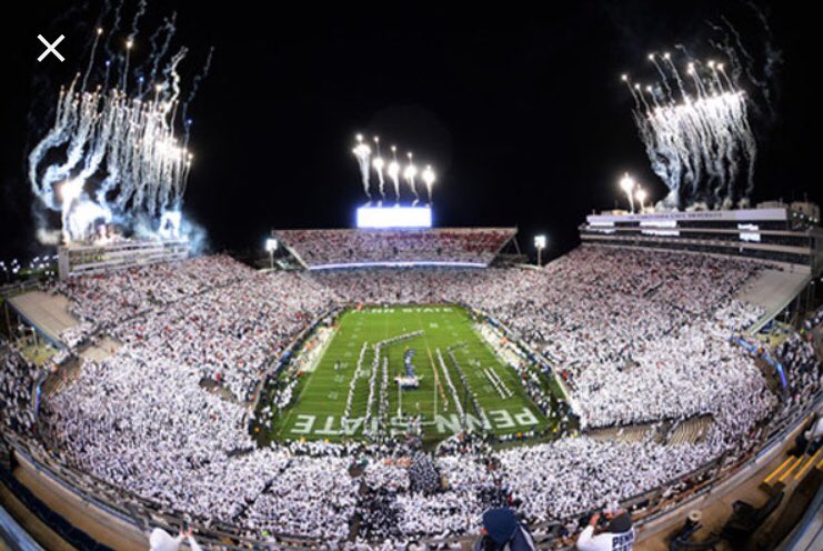D1_Nick985's tweet photo. After a great talk with Coach Franklin and the Penn State staff! #AGTG I’m blessed to say I’ve received an offer from Penn State University! #WeAre ⚪️🔵 https://t.co/Eu0QgQabum