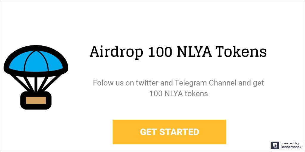 Nollya Coin On Twitter 100 Nlya Tokens Airdrop Please Click