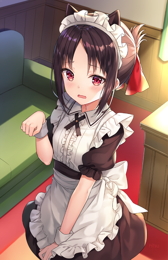 hitsukuya's tweet image. Kaguya-sama 🐱💕