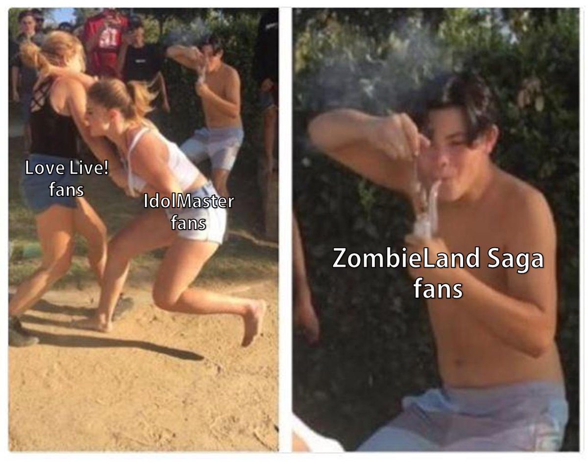 anime__irl's tweet photo. You mean those idol can't rap? Weakness disgusts me! https://t.co/GEtZLp8jQ9 https://t.co/3tdz97idEk