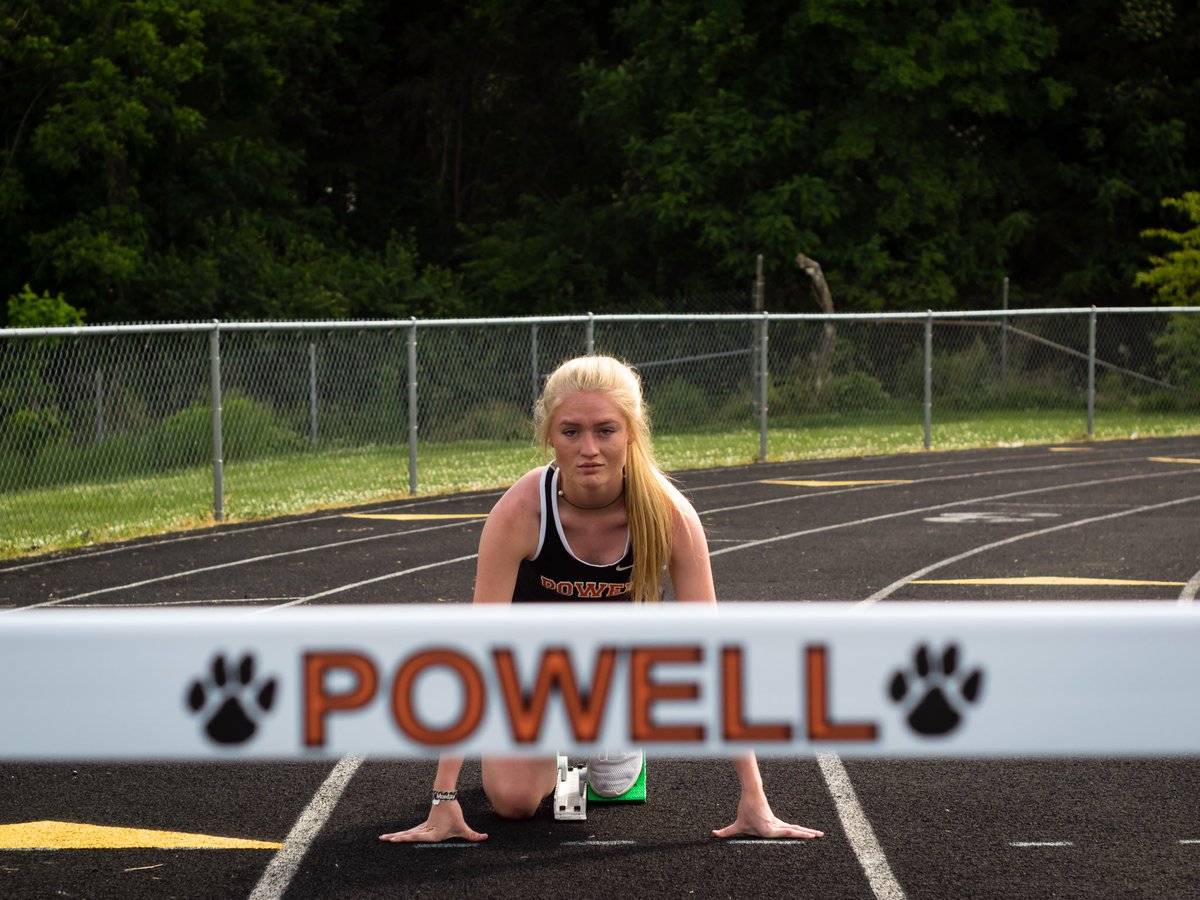 PowellHSTrack's tweet photo. ⁦S/O ⁦@MorganTidmore⁩ 🚨Sets New School Record 300m Hurdles 🚨 w/ Sectional Qualifying time 👏🏻 https://t.co/VLZEcfHXwf