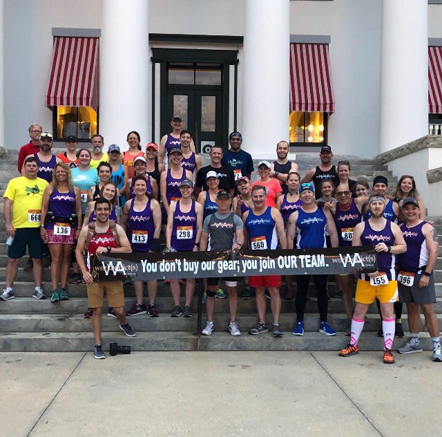 wortholomew's tweet photo. Great to #DoWork w/Team @workaddict_s at #SpringtimeTallahassee. 10K for some (me), 5K for others. PRs, dancing, &amp; good times.

📷: @GBx3_TED.

#WorkPaysOff #WeRunTally #teamnuun #HSHive #GoSpeedy #RunBlueRidge #KeepItTight #workaddictsApparel #Springtime10K #RunChat #IHeartTally https://t.co/Hoxt8ecluX