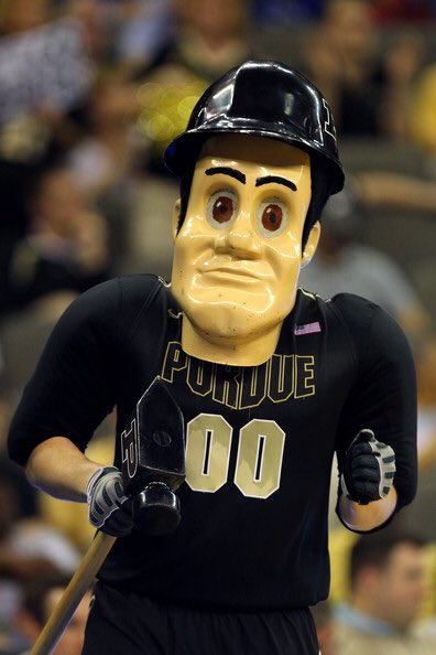 minakimes's tweet photo. semi-annual reminder that purdue’s mascot looks like a masked killer whose identity is revealed in the final ten minutes of a horror movie https://t.co/qlyiOZasml
