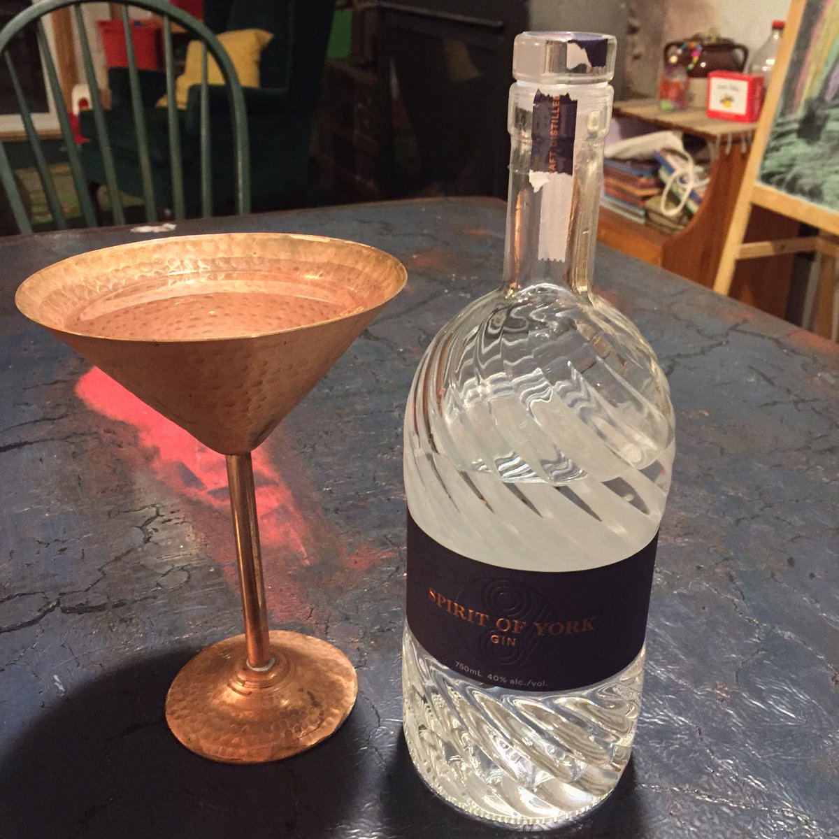 Botanicals are fantastic in the $50 bottle of #gin! But <a href="/spiritofyork/">Spirit Of York</a> is a little harsh for its price point.