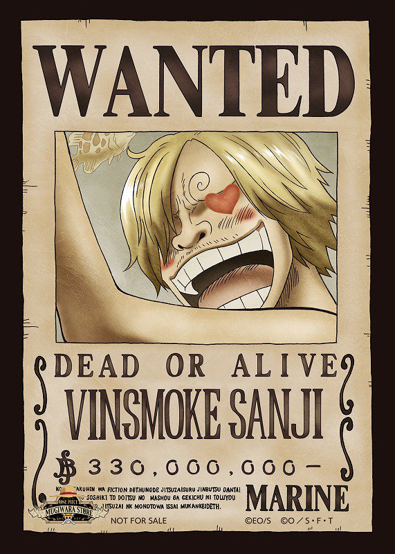 One Piece 麦わらストア公式 No Twitter お知らせ 本日より ポイントカード特典の手配書ブロマイド モンキー D ルフィ 15億 サンジ 3 3億 サボ が本日より追加決定 待望の新ライナップをゲットしよう 対象店舗 渋谷本店 大阪店 名古屋店 福岡店