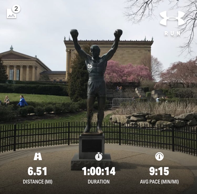 Dr_Rob_Jackson's tweet photo. 🚨 #BucketListAlert 🚨

No visit to @PhiladelphiaGov is complete without a run to the @TheRockyStatue and up the #RockySteps! #YoAdrian https://t.co/jf5rVvZpiu