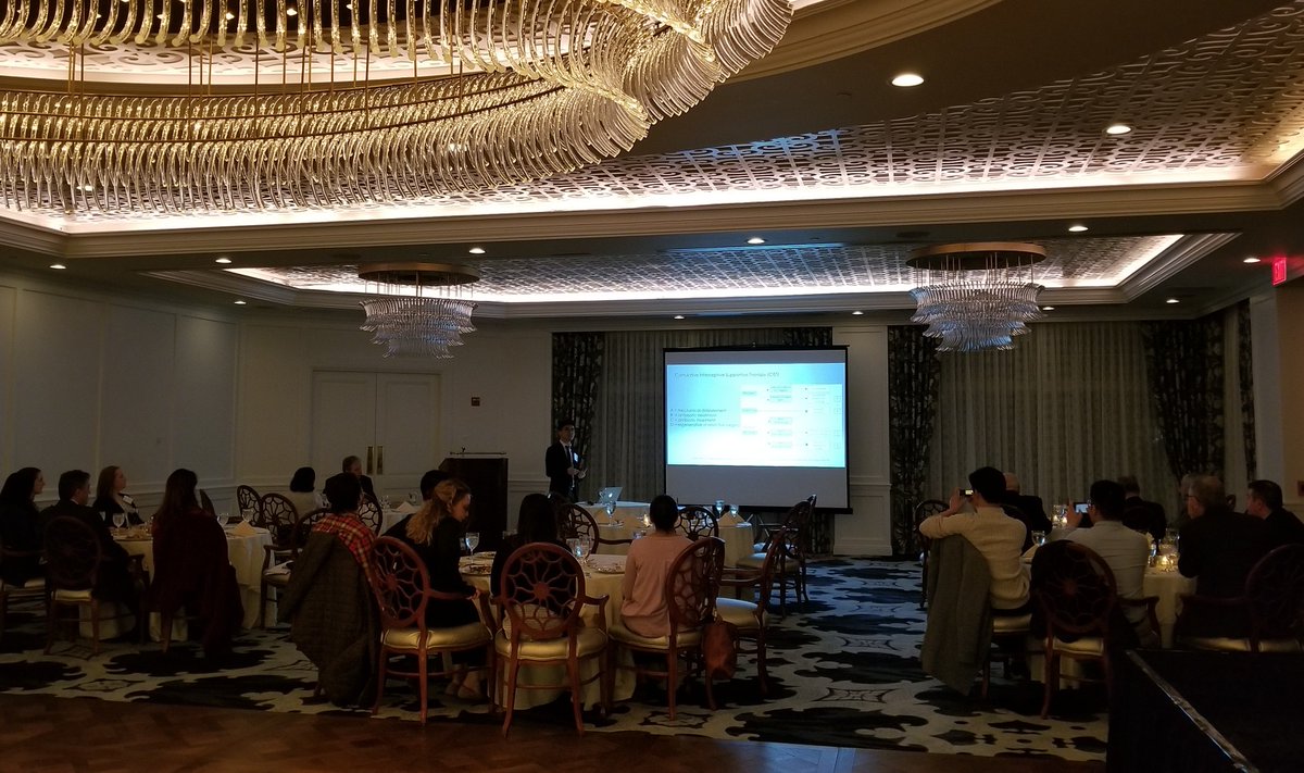 MiriamTingDMD's tweet photo. Think Dental Learning Institute March 27th 2019 event. Great turnout for an amazing lecture on "Contemporary Peri-implant Therapy" by Dr Fiorellini and Dr Chang. #dental #oralcare #periodontics #surgical #dentaleducation #dentalimplant #dentalcare #dentists #periodontist #amazing https://t.co/cA0t0trKtn