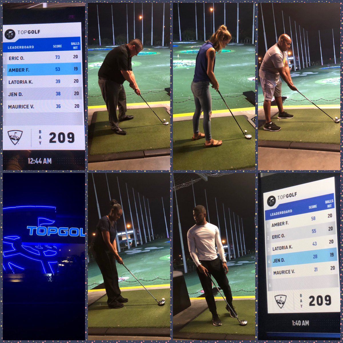 OhMyDarlingJen's tweet photo. Great swing Team outing! Went to TopGolf and things got pretty competitive. Excellent night! #TeamSlots #TeamSwing #SlotsRock #TopGolf #TeamOuting #TeamBonding #HardRock #HardRockTampa #Tampa https://t.co/XpvxRCi4bu