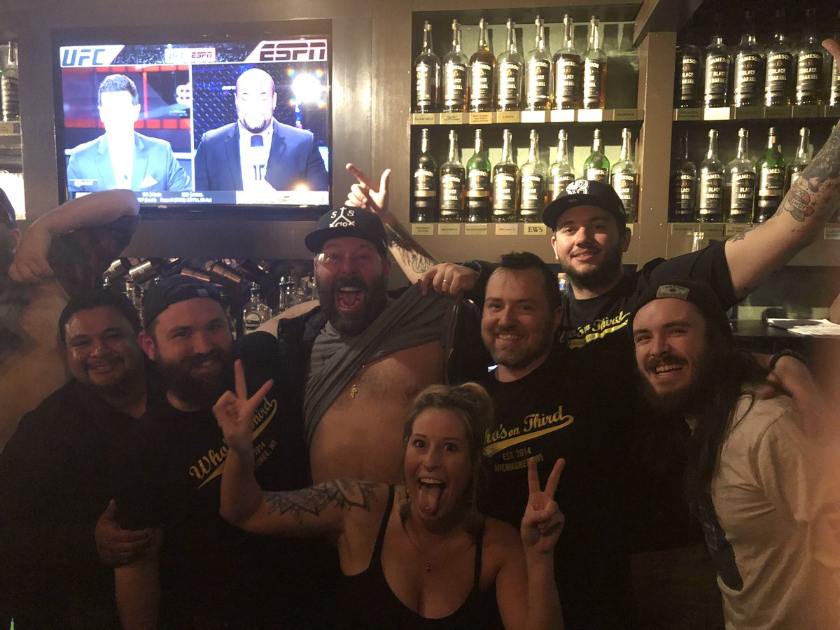 WhosonThirdMKE's tweet image. Bert “The Machine” Kreischer in the House!! #visitmke #visitmkemilwaukee #imonthird @bertkreischer