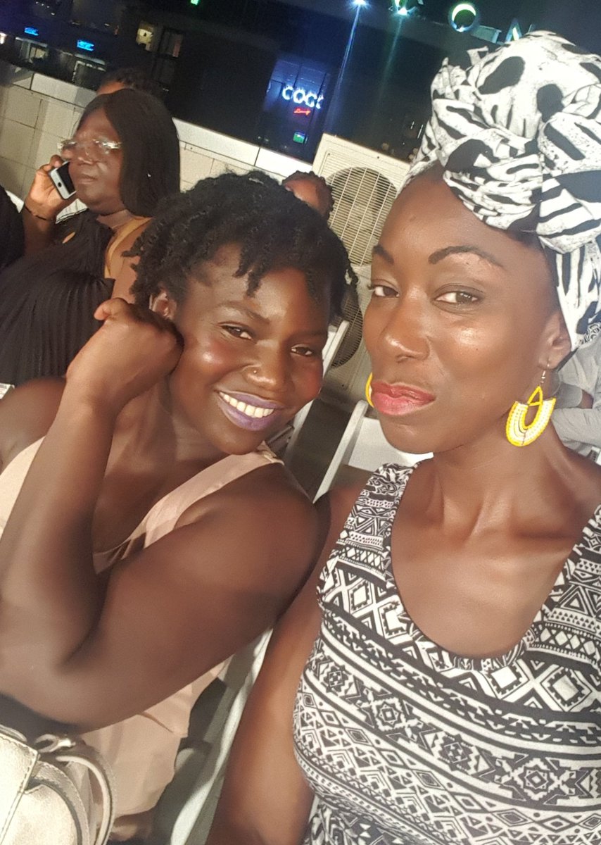 ivyprosper's tweet photo. #FrontRow with the co-founder of @AFWToronto Anita  #Accra #AfricanFashion @accrafashionwk #afwk #accrafashionweek https://t.co/ewuC3O6dIn