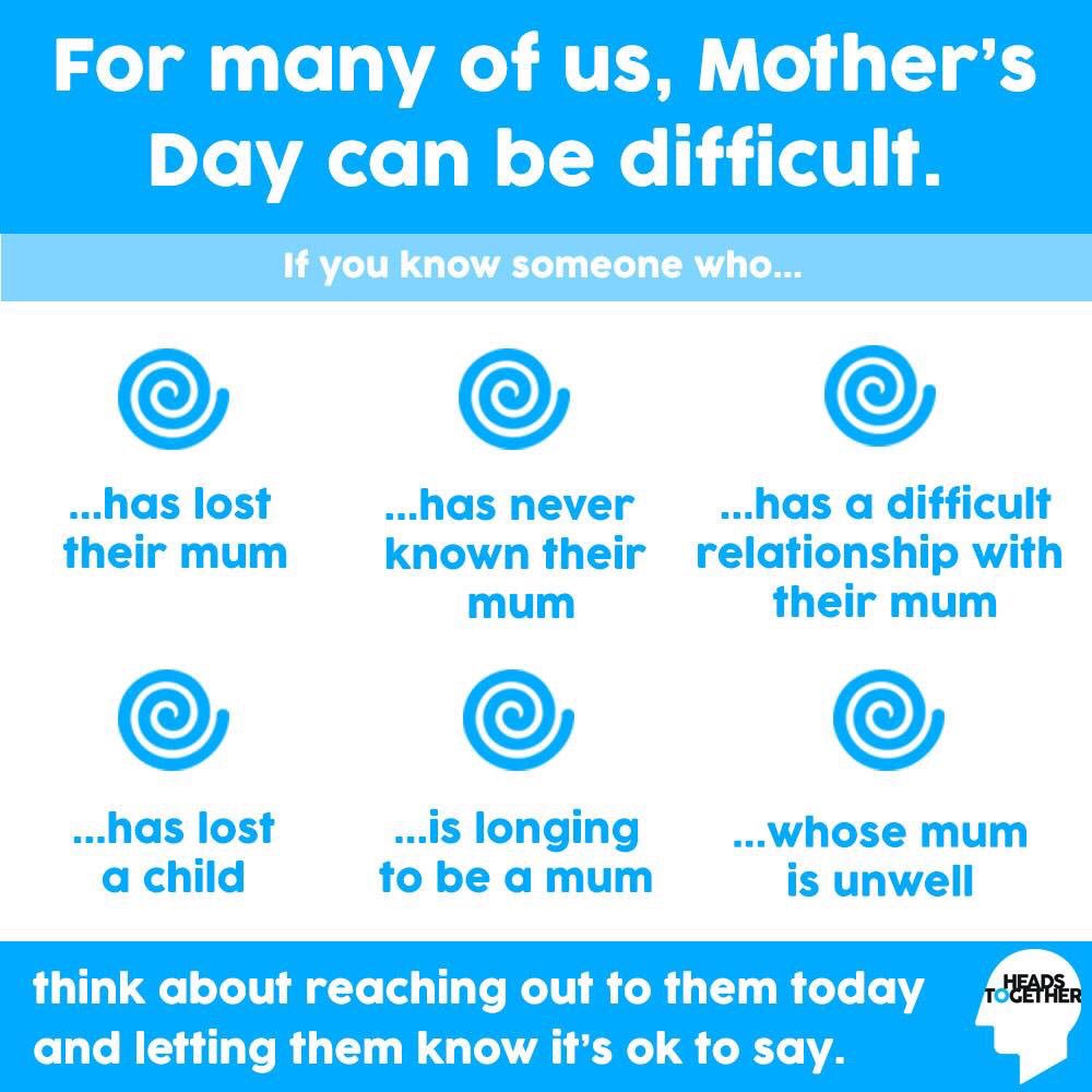 i_parravani's tweet image. Mother’s Day can be a time of celebration and gratitude for some, but for others, it can be difficult and painful. If you know someone who may be struggling this Mothering Sunday, reach out, let them know you're there &amp;amp; that whatever they're going through, it's ok to say.