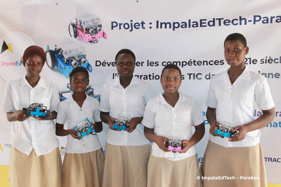 ImpalaBridge's tweet image. #ImpalaEdTech - Investing in young #Women&apos;s #leadership is essential to social change now and for the future. Let&apos;s #empoweringwomen to
lead the change 🎯📚🖥️👩‍🏫👧📈

@ImpalaEdTech @keoubougoupi @hackherbj @AurelieASZ @tractebel @VIADonBosco @Enabel_Belgium @bjlaurenceau @sap4good