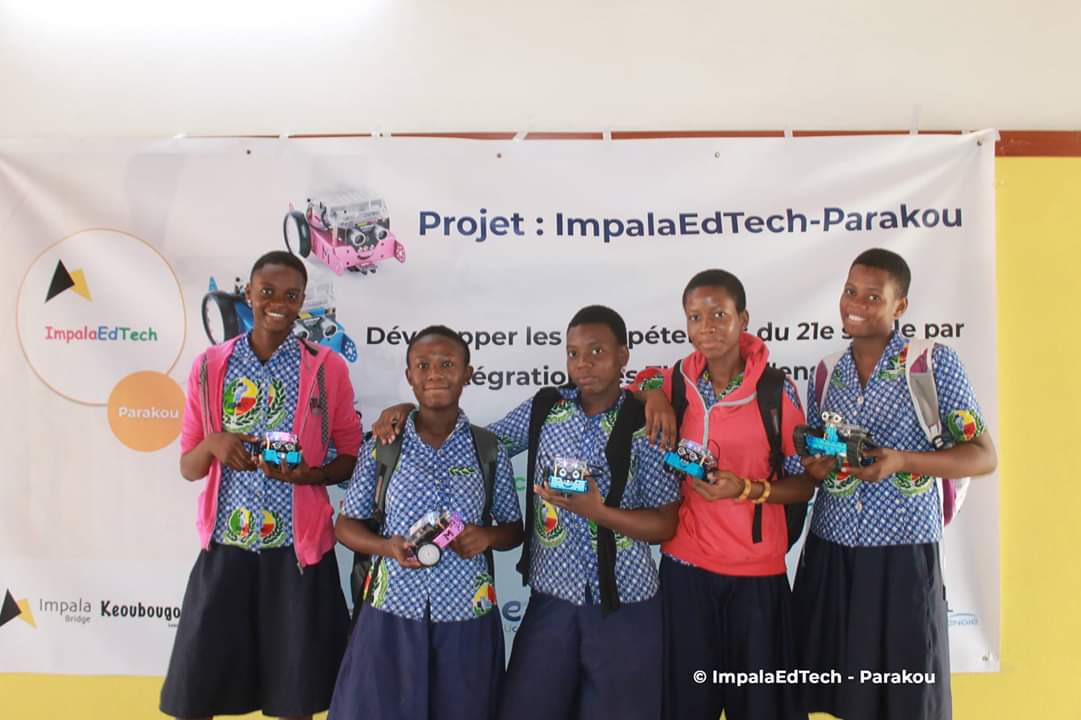 ImpalaBridge's tweet image. #ImpalaEdTech - Investing in young #Women&apos;s #leadership is essential to social change now and for the future. Let&apos;s #empoweringwomen to
lead the change 🎯📚🖥️👩‍🏫👧📈

@ImpalaEdTech @keoubougoupi @hackherbj @AurelieASZ @tractebel @VIADonBosco @Enabel_Belgium @bjlaurenceau @sap4good