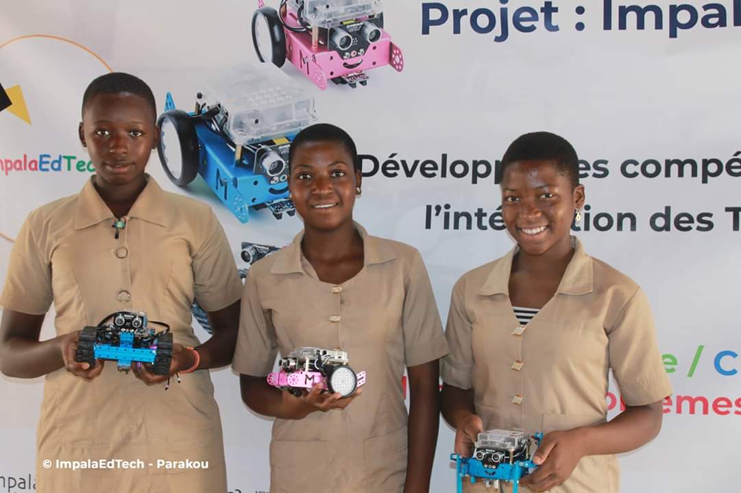 ImpalaBridge's tweet image. #ImpalaEdTech - Investing in young #Women&apos;s #leadership is essential to social change now and for the future. Let&apos;s #empoweringwomen to
lead the change 🎯📚🖥️👩‍🏫👧📈

@ImpalaEdTech @keoubougoupi @hackherbj @AurelieASZ @tractebel @VIADonBosco @Enabel_Belgium @bjlaurenceau @sap4good