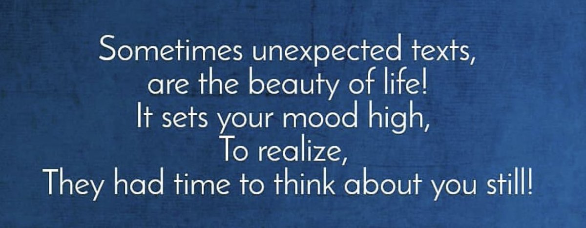 carlaacarlson's tweet photo. Sometimes unexpected texts, are the beauty of life! It sets your mood high, to realize they had time to think about you still. #ThankfulForSmallThings #Inspiration #CarlaTexRealtor #ThinkBIGSundayWithMarsha https://t.co/SakiDowHdz