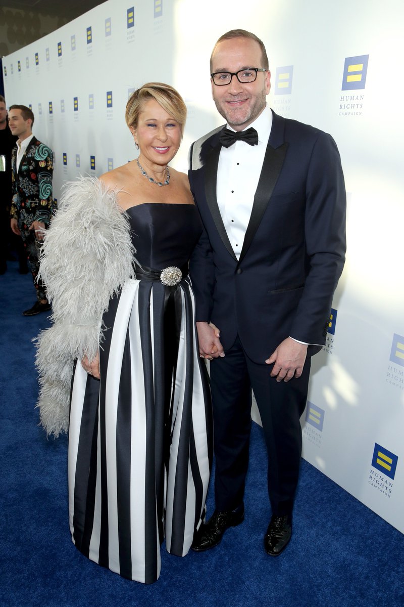 Yeardley Smith and Chad Griffin