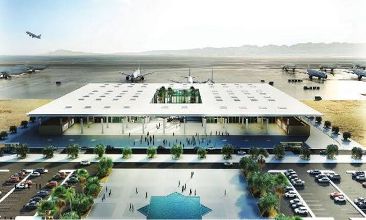 The new International Airport In Gwadar is 26km northeast of Gwadar. I can land A380, with a terminal of 14000 m². It is a gift from China, funded by a grant of $250 million. It would be completed in 3 years. <a href="/CPEC_Official/">CPEC Official</a> <a href="/CathayPak/">Chinese Emb Pakistan</a> <a href="/XHNews/">China Xinhua News</a> <a href="/PTVNewsOfficial/">PTV News</a> <a href="/ARYNEWSOFFICIAL/">ARY NEWS</a>