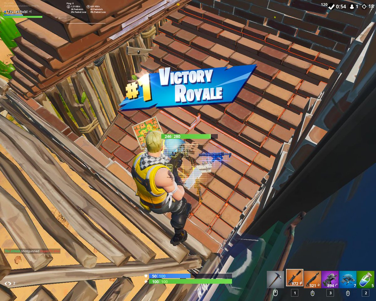 _e59_'s tweet photo. IS THIS TO AGRESSIVE LOL @FortniteGame #Fortnite #revertpatch https://t.co/QsYgQ1GCHV