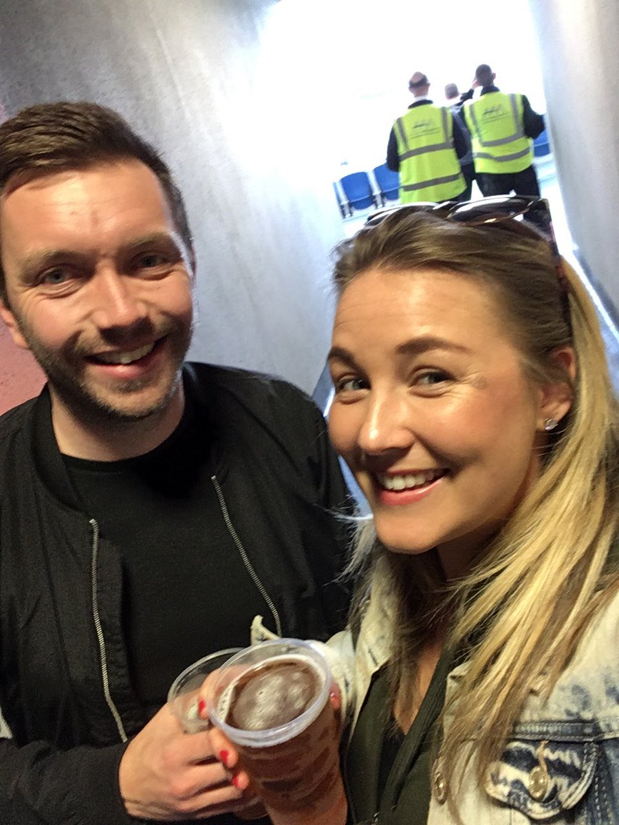 Sidlaw100's tweet photo. A year ago this smashing lad married my youngest daughter day we got beat pitifully by West Ham away 3-0! A year on &amp; 4 their first wedding anniversary they went 2Brighton 2support the lads &amp; a massive 3 points! Now that’s true love! @SouthamptonFC salute u James &amp;Jamie #saintsfc https://t.co/4F2YyJWb0u
