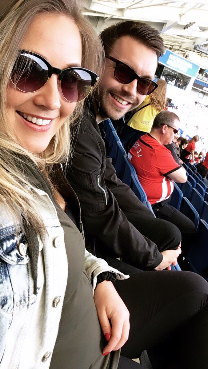Sidlaw100's tweet photo. A year ago this smashing lad married my youngest daughter day we got beat pitifully by West Ham away 3-0! A year on &amp; 4 their first wedding anniversary they went 2Brighton 2support the lads &amp; a massive 3 points! Now that’s true love! @SouthamptonFC salute u James &amp;Jamie #saintsfc https://t.co/4F2YyJWb0u