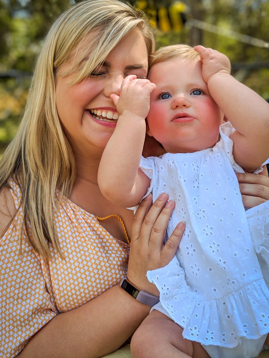 EmileighWHNT's tweet photo. Celebrated my niece Willa's 1st birthday today 🥳🎉 She wasn't having it with all the photos 😂 https://t.co/IXnSml54vk