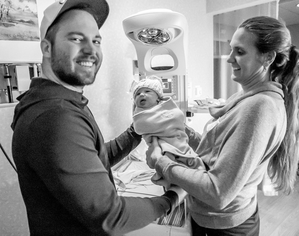 CoachGrunder's tweet photo. Guess I’m a dad now... #cheesing #LivKathrynGrunder https://t.co/8mrJFI2FbX