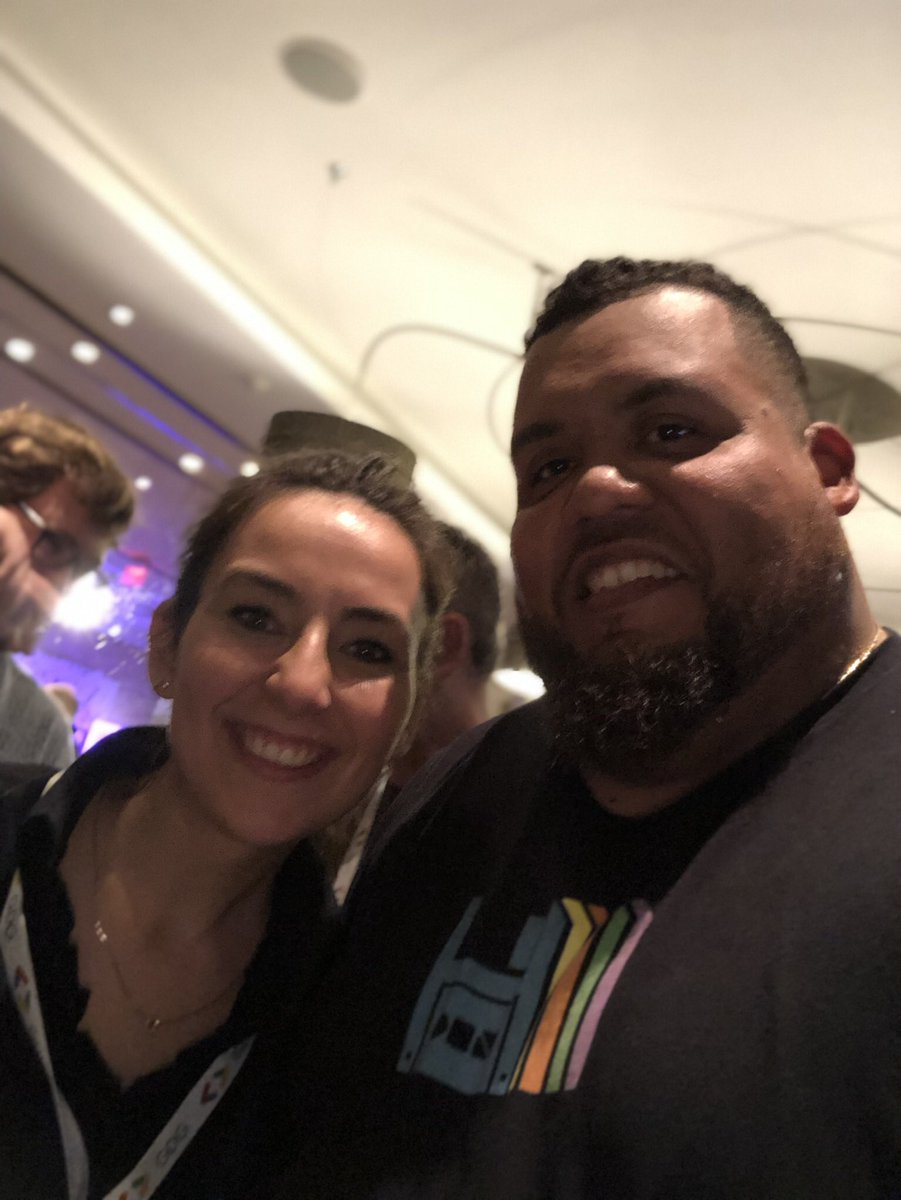 gildotdev's tweet photo. I got a picture with @kubra__zengin! Thanks again to you and the team for a great #NAGDGSummit19! https://t.co/pDZ72iHBGO