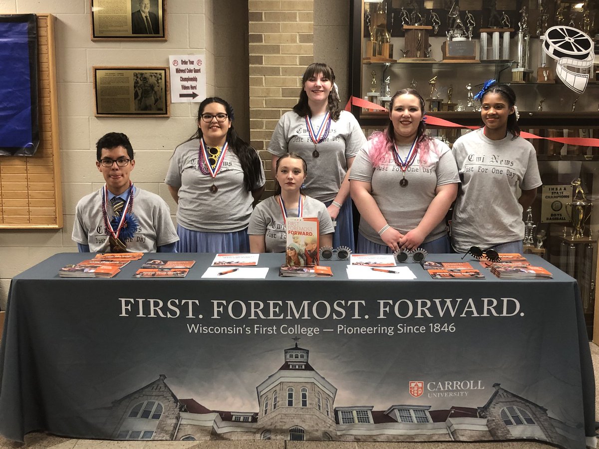 Congrats to the members of CWi as they represented the @prideofthepios &amp; <a href="/carrollu/">Carroll University</a> earning a Bronze Medal &amp; 3rd place @ the Midwest Colorguard Finals in LaPorte! If you want to do guard in college, look to <a href="/carrollu/">Carroll University</a> &amp; @prideofthepios!  #wgi #wgi2019  #colorguard  #winterguard