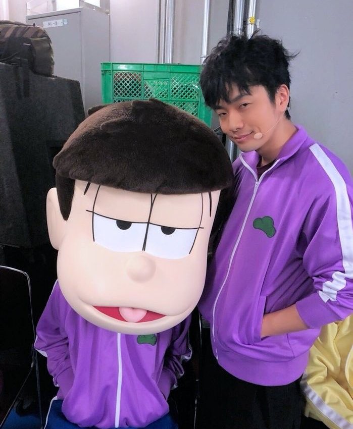 💜一松&福山潤💜 やっぱり最高に大好きo(≧ꇴ≦*)o 立ち位置は偶然？ww