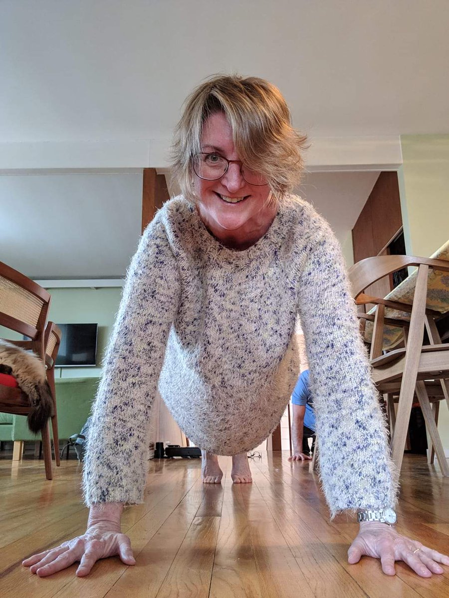 ChesaPeakers's tweet image. With a little help from Donna Summer, Queen, and U2, among others, #Chesapeakers finished their #30dayplankchallenge. We&apos;re stronger, and we&apos;ve learned some new plank techniques along the way,  @MyPeakChallenge @SamHeughan @jordana_brown @F1ghtCamp.