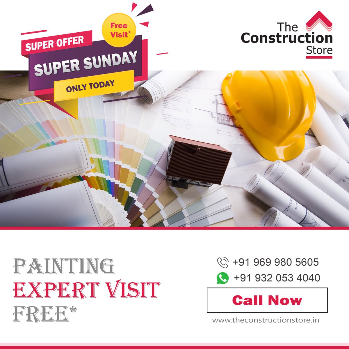 TCS_OnlineStore's tweet photo. SUPER #SUNDAY SUPER #OFFER
#PAINTING #Expert_Visit #Free*
Call Now : +91 969 980 5605
#Business_Whatsapp : +91 932 053 4040
Visit: https://t.co/Z0hST6JdKp https://t.co/wqMH8t4Pqd