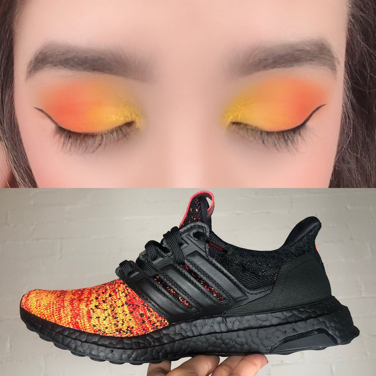 City_Alien's tweet photo. Targaryen Dragonsπ₯ π²
Look inspired by my new @adidas x @gameofthrones House Targaryen boostπ₯
#gameofthrones #gameofthronesmakeup #GOTBoost #gameofthronesboost #GOTAdidas #housetargaryen #housetargaryenboost #housetargaryendragons https://t.co/XtkaLXKzS2