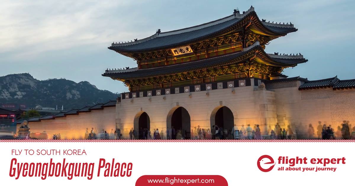 Gyeongbokgung Palace was the royal palace of the Joseon dynasty. Built in 1395, located in #Seoul, #SouthKorea.

Get special discounts on Dhaka-Seoul flights: bit.ly/2sLVZE7

#DhakaToSeoulFlights  
#DhakaToSeoulAirTickets 
#BookAirTicketOnline