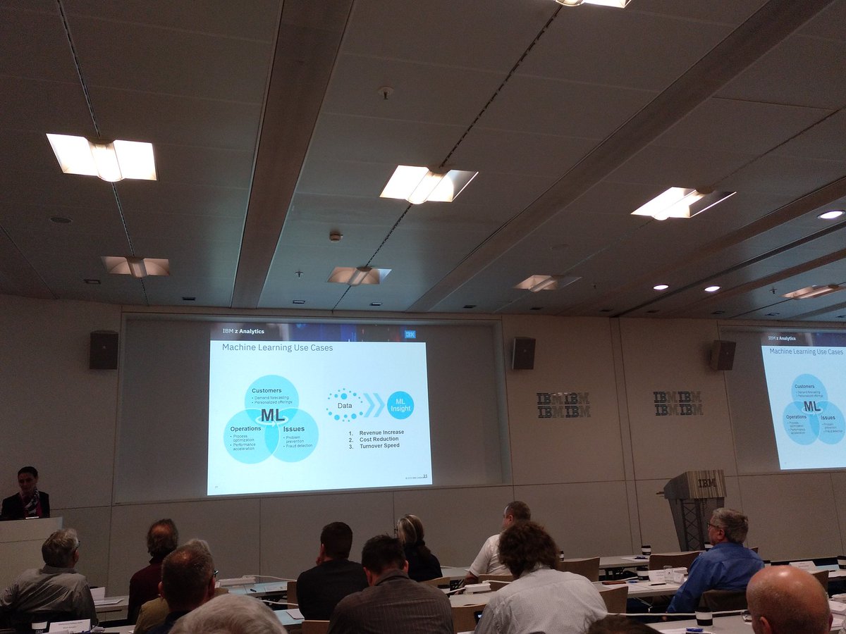 mildw's tweet image. #ML offers great options on #IBMz and #LinuxONE presented at the International #linuxworkshop in Boeblingen by @SouissiDadou .