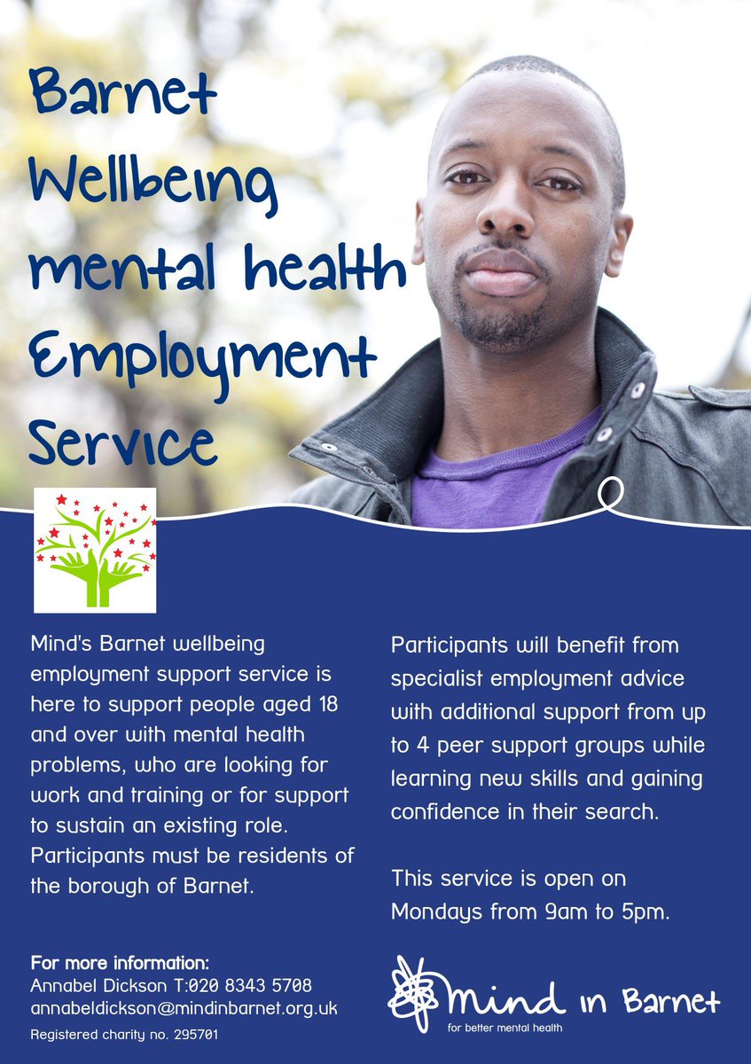 <a href="/MindinBarnet/">Mind in Barnet</a> will be at Boost Burnt Oak on Monday 25th March 2019 between 10am - 4pm! #MentalHealth #EmploymentSupport #Barnet #BoostBurntOak