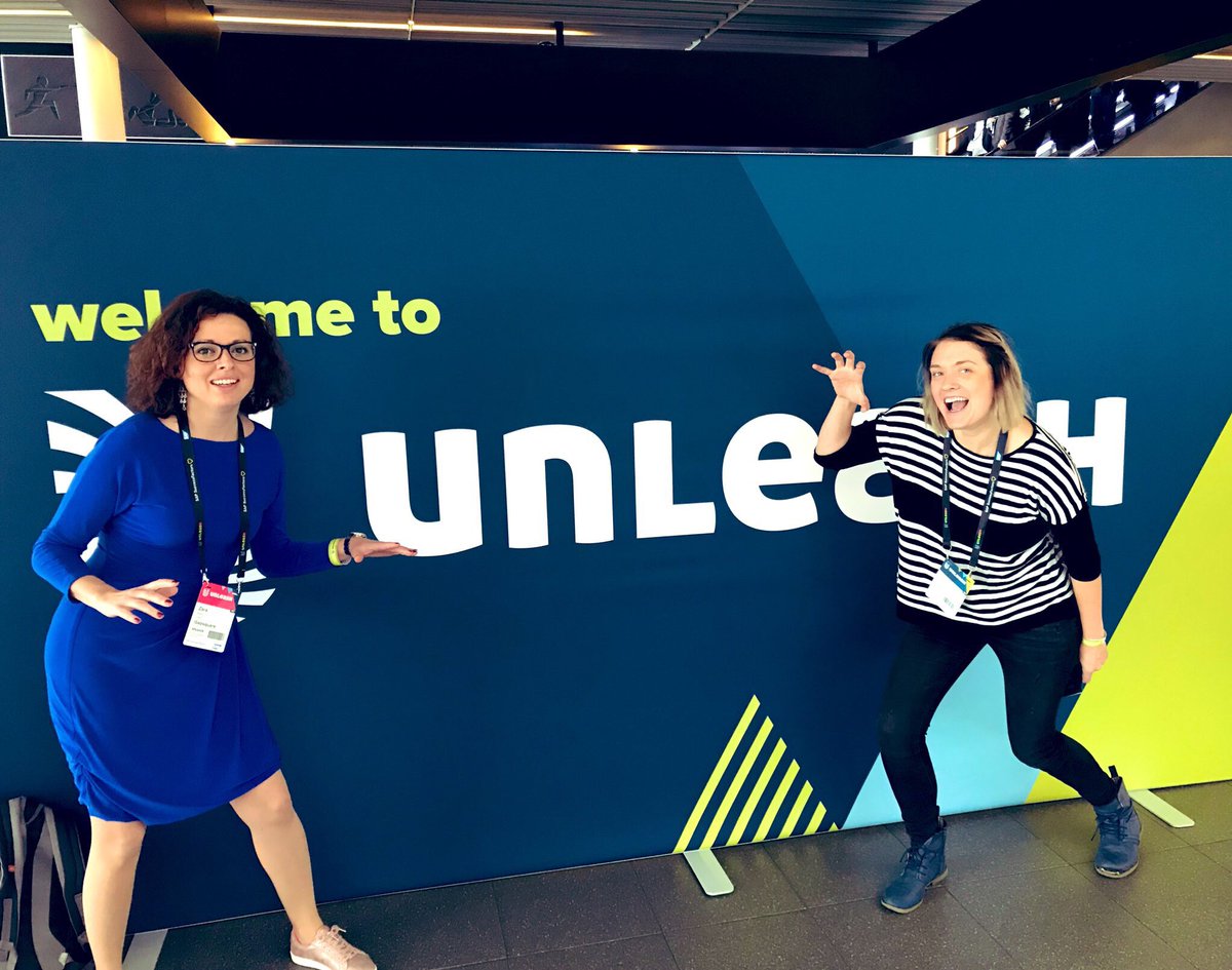gapsquare's tweet photo. These two are @UNLEASHgroup this week talking all things #AI #People and diversity #UnleashTheBeast. https://t.co/O35EPMkxTd