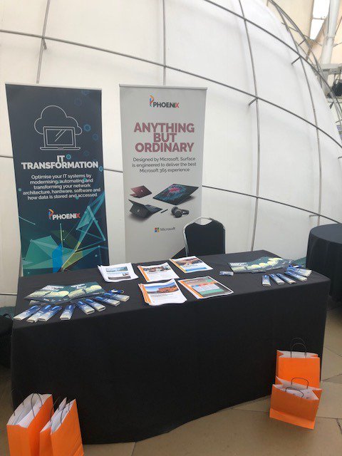 PhoenixYork's tweet photo. Are you at the @HolyroodEvents Public Sector Smart Working event at @ourdynamicearth in Edinburgh today? Come and talk to Shumshad Ali about your IT requirements and see how @PhoenixYork can help.
#SmartWorking19 #Smartcities #PublicSector https://t.co/XcPgxKAMXU