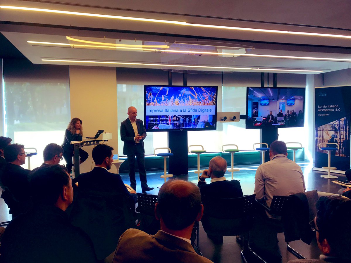 andreasica_'s tweet photo. Let’s dive in #impresa40 with @midalm and @ilariasanvito7, sharing some use cases and experience to spark our #CustomerClub.
#Digitaliani #CustomerCommunity #WeAreCisco @CiscoItalia #digitization https://t.co/tDMUhAaFx5 https://t.co/5eNEuRVpsg