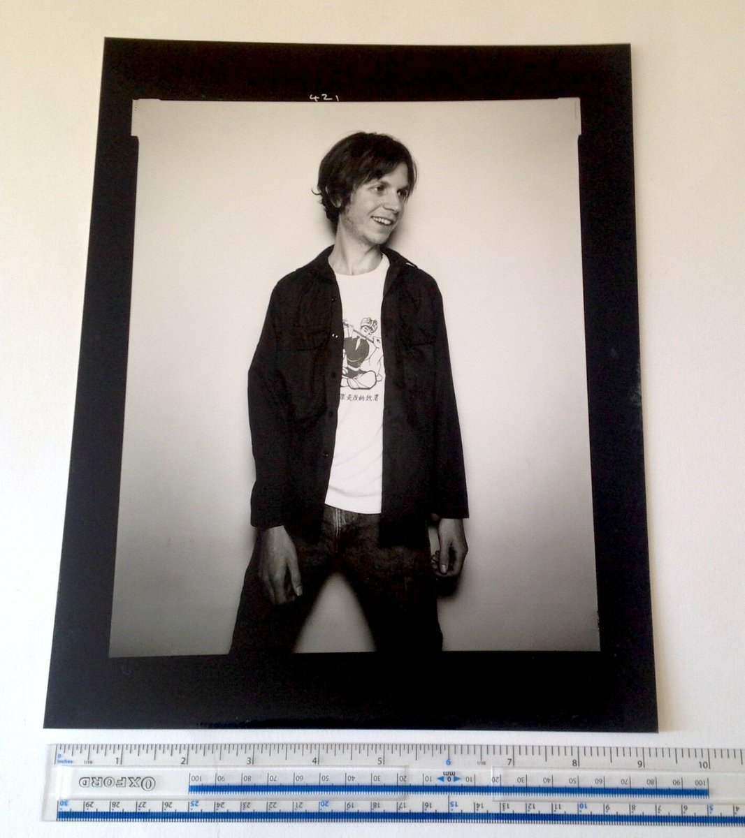 HustlerGallery's tweet photo. #Beck 10/8 Contact Prints direct from the 10 x 8 inch large format negative - Ideal when framed. Available @ ebay https://t.co/amyJscitFt … & Etsy https://t.co/upItWkdxz3 … #BeckHansen #BeckColors Tour dates: https://t.co/44J5vNS8fQ https://t.co/vXvyHAeKQs