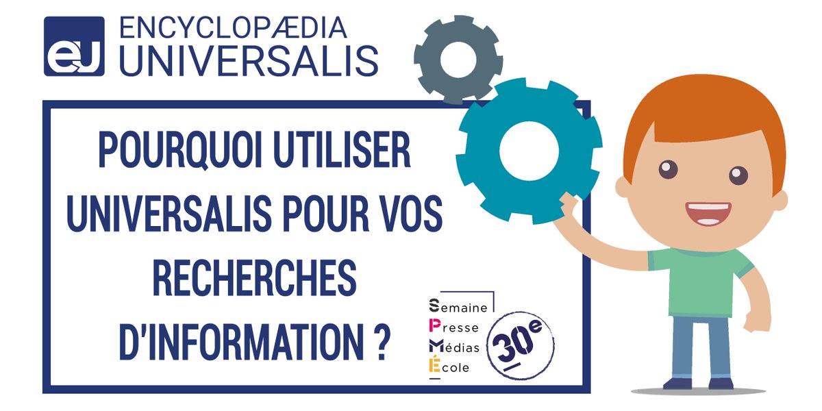UniversalisFr's tweet photo. [#SPME2019] Pourquoi utiliser Universalis pour vos recherches  d’information ? Découvrez les réponses de nos auteurs-spécialistes : 
✅ un antidote contre fake news
✅ un savoir spécialisé 
✅ des articles adaptés pour chaque public
▶️https://t.co/KDLsDbmRqx https://t.co/yBqErAi5cM