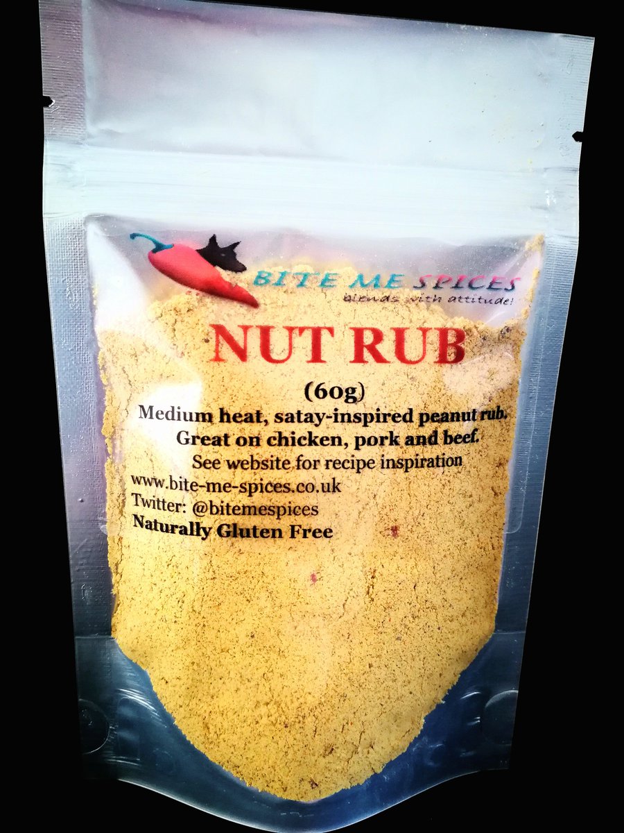 bitemespices's tweet photo. Sun's out Time to fire up the BBQ, grab a beer and some #NutRub It's #Satay time! Order at https://t.co/mNwEbreo6q #biteme #BBQ #rubs https://t.co/DblAP4qvZD